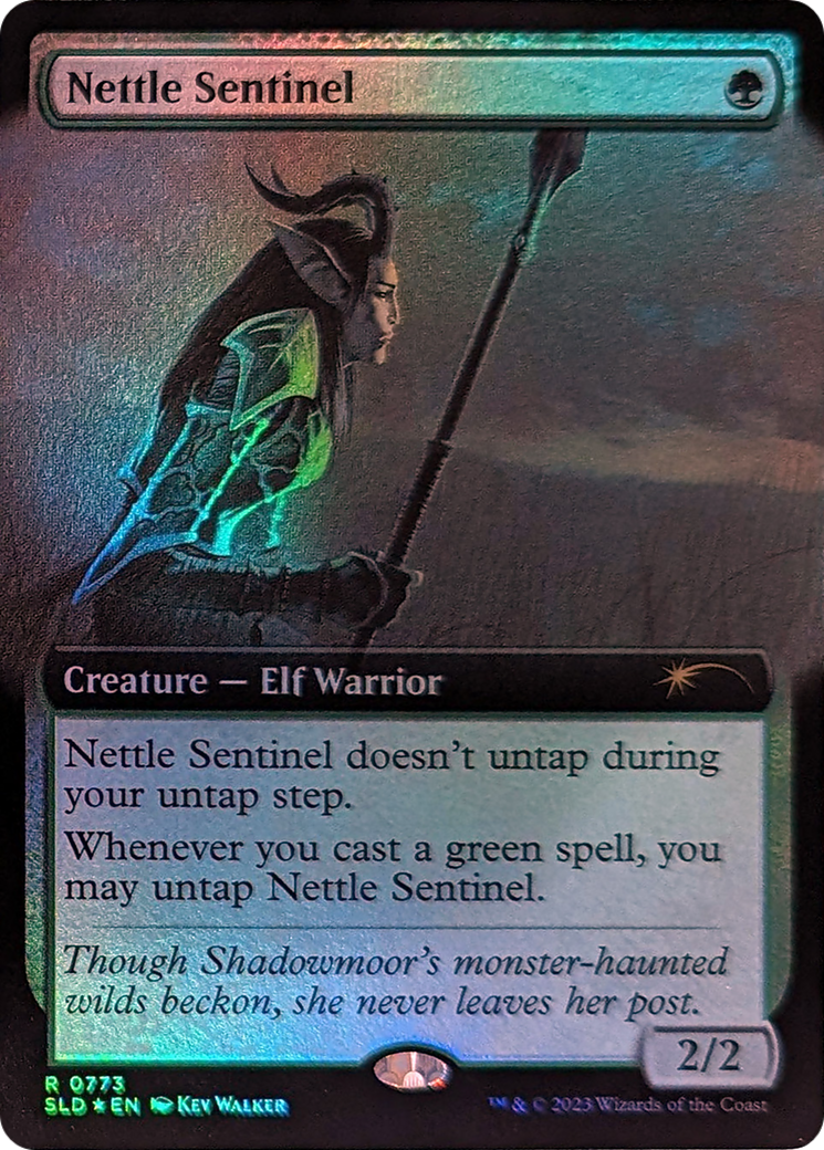 Nettle Sentinel (Extended Art) [Secret Lair Drop Series] | Mega City Incorporated