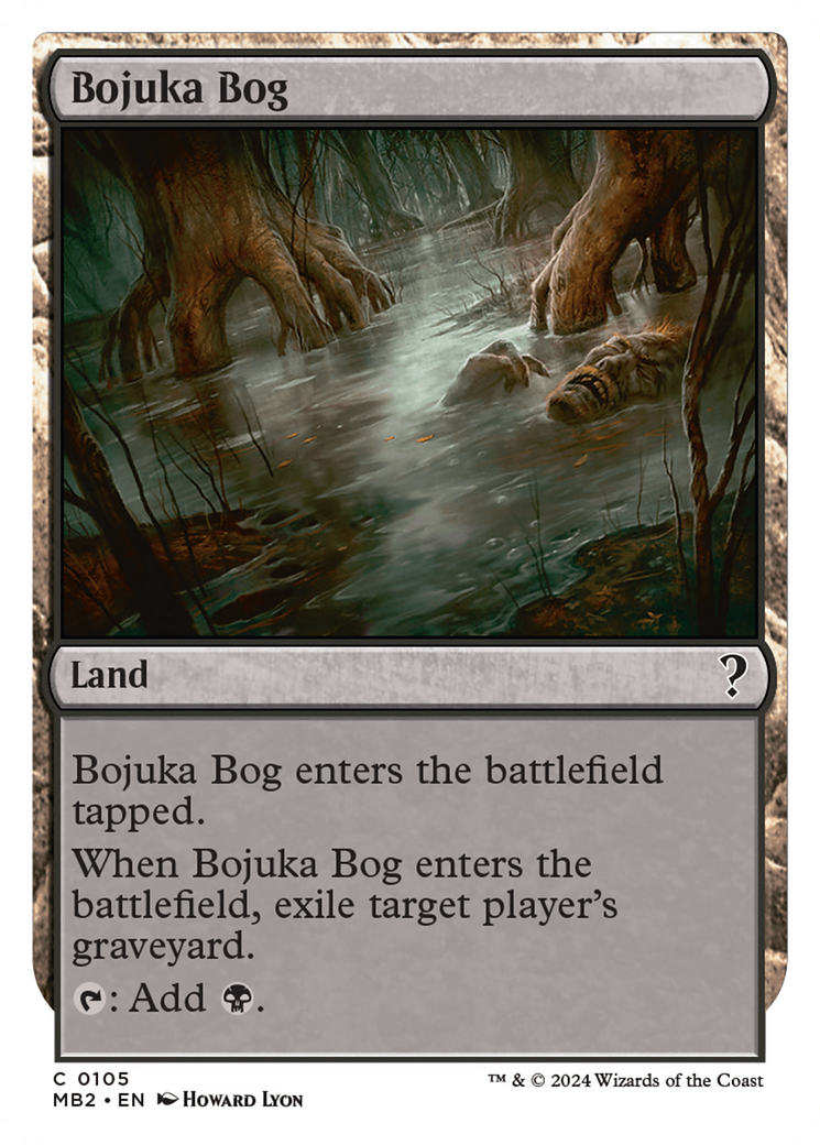 Bojuka Bog (White Border) [Mystery Booster 2] | Mega City Incorporated