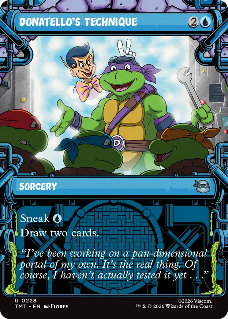 Donatello's Technique (Showcase) [Teenage Mutant Ninja Turtles] | Mega City Incorporated