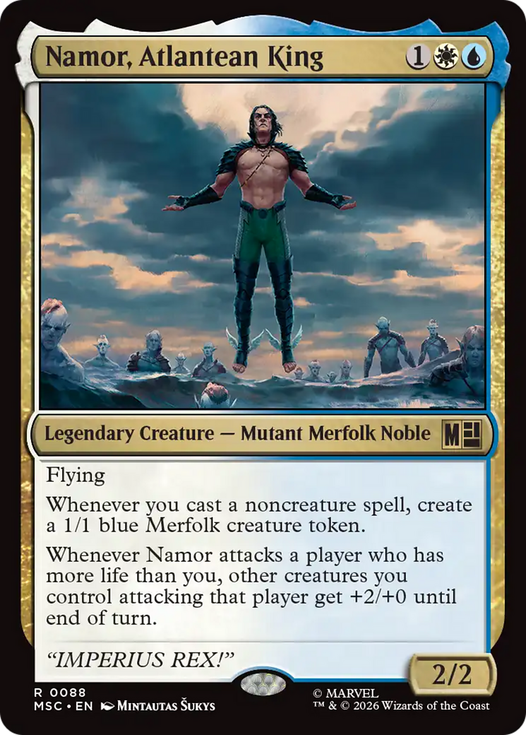 Namor, Atlantean King [Marvel Super Heroes Commander] | Mega City Incorporated