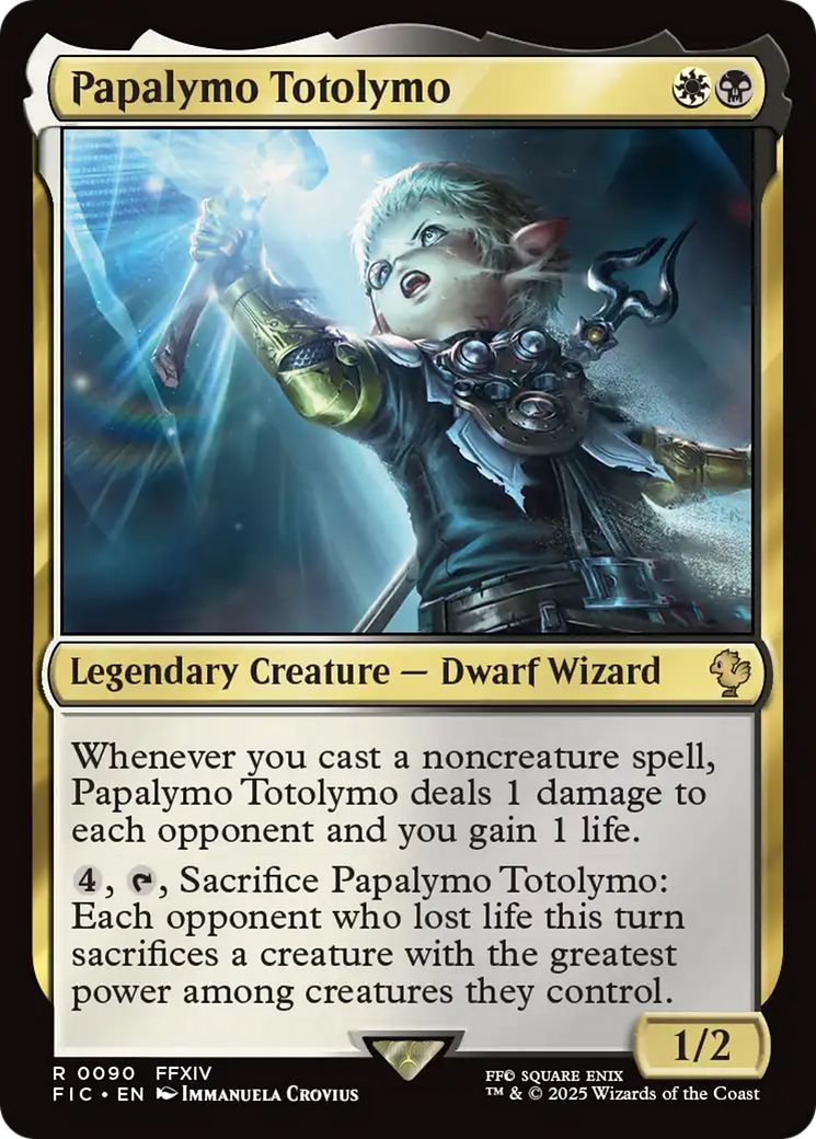 Papalymo Totolymo [FINAL FANTASY Commander] | Mega City Incorporated