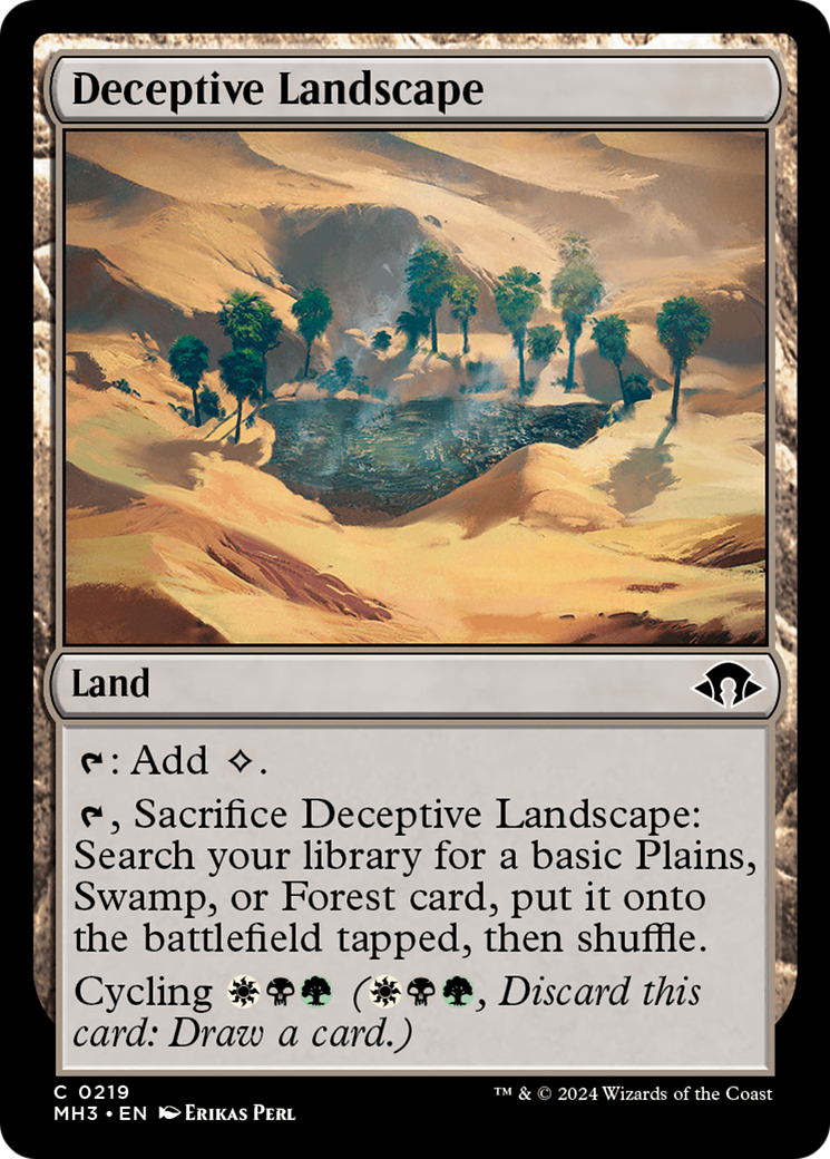 Deceptive Landscape [Modern Horizons 3] | Mega City Incorporated