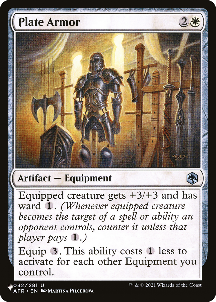 Plate Armor [The List] | Mega City Incorporated