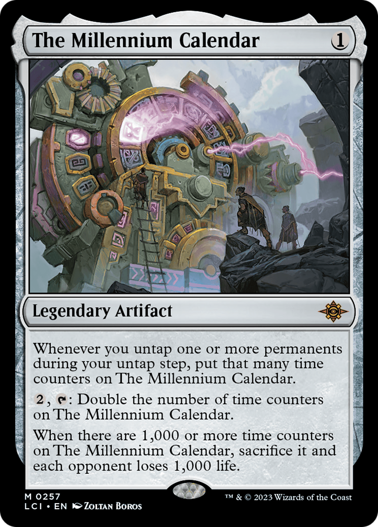 The Millennium Calendar [The Lost Caverns of Ixalan] | Mega City Incorporated