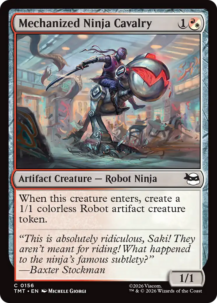 Mechanized Ninja Cavalry [Teenage Mutant Ninja Turtles] | Mega City Incorporated