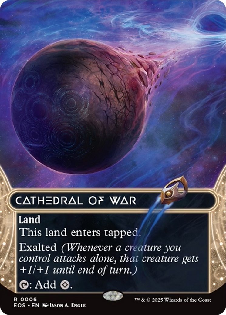 Cathedral of War (0006) (Borderless) [Edge of Eternities: Stellar Sights] | Mega City Incorporated