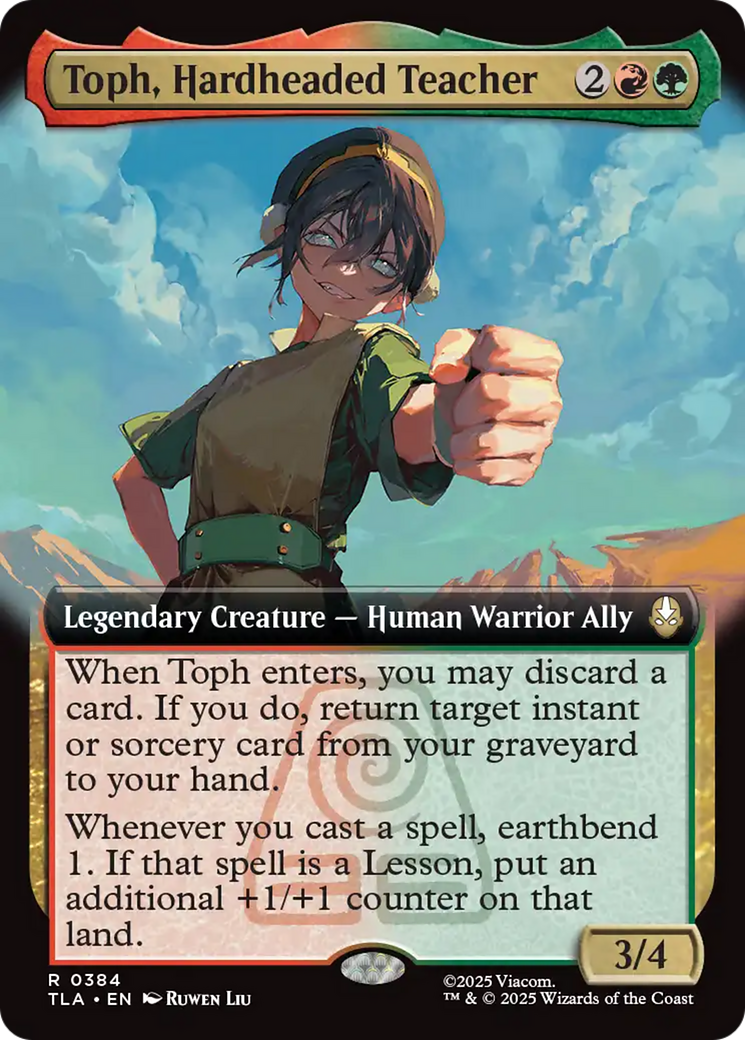 Toph, Hardheaded Teacher (Extended Art) [Avatar: The Last Airbender] | Mega City Incorporated