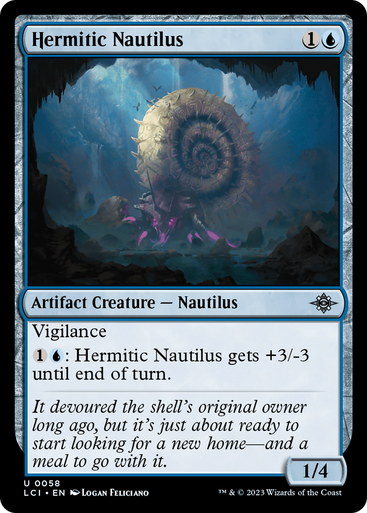 Hermitic Nautilus [The Lost Caverns of Ixalan] | Mega City Incorporated