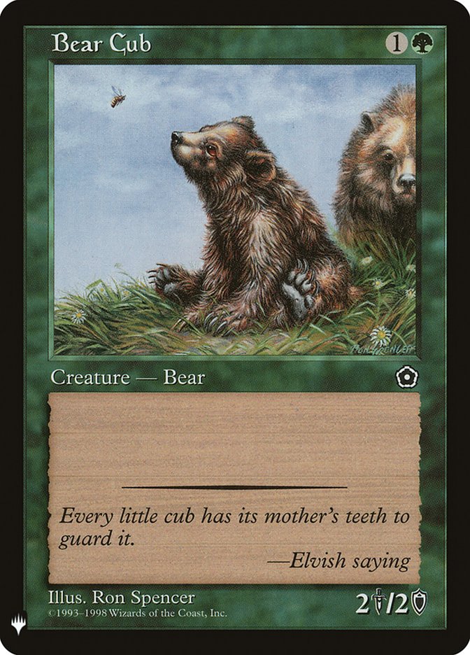 Bear Cub [Mystery Booster] | Mega City Incorporated