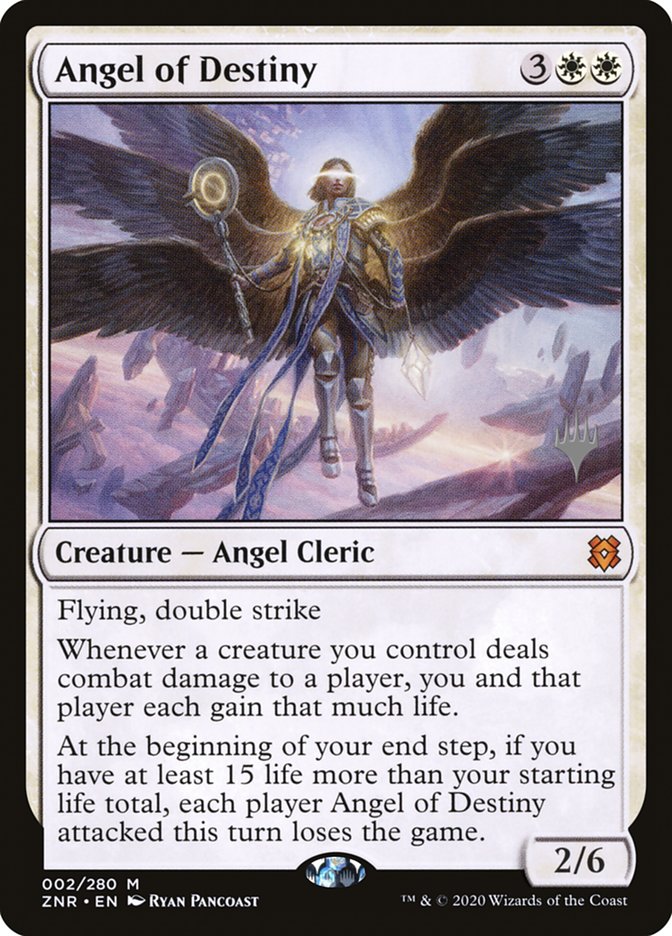 Angel of Destiny (Promo Pack) [Zendikar Rising Promos] | Mega City Incorporated