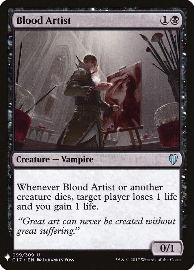 Blood Artist [Mystery Booster] | Mega City Incorporated