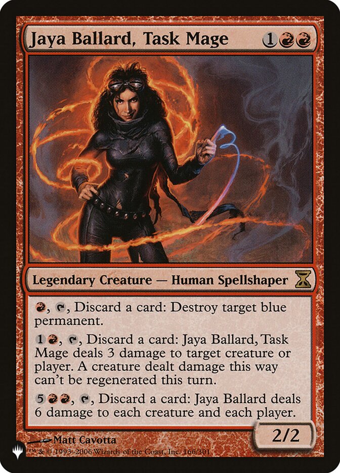 Jaya Ballard, Task Mage [The List] | Mega City Incorporated