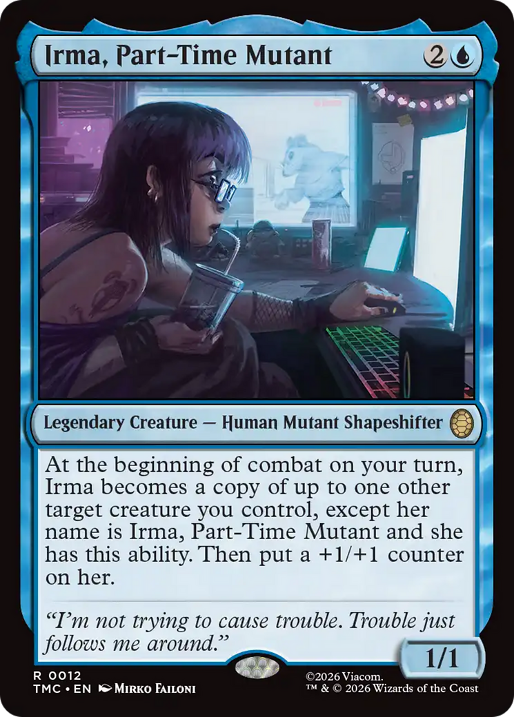 Irma, Part-Time Mutant [Teenage Mutant Ninja Turtles Commander] | Mega City Incorporated