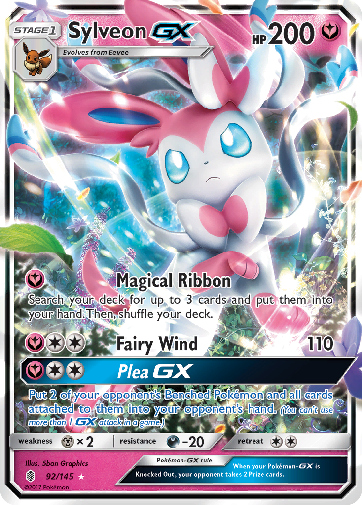 Sylveon GX (92/145) [Sun & Moon: Guardians Rising] | Mega City Incorporated