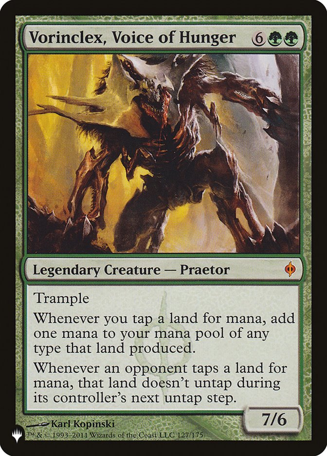 Vorinclex, Voice of Hunger [The List] | Mega City Incorporated