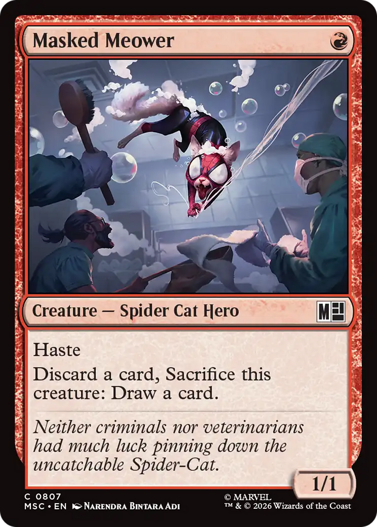 Masked Meower [Marvel Super Heroes Commander] | Mega City Incorporated