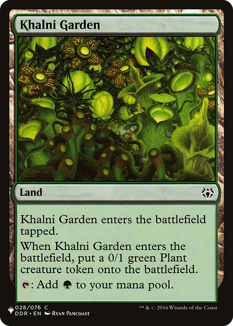 Khalni Garden [The List] | Mega City Incorporated