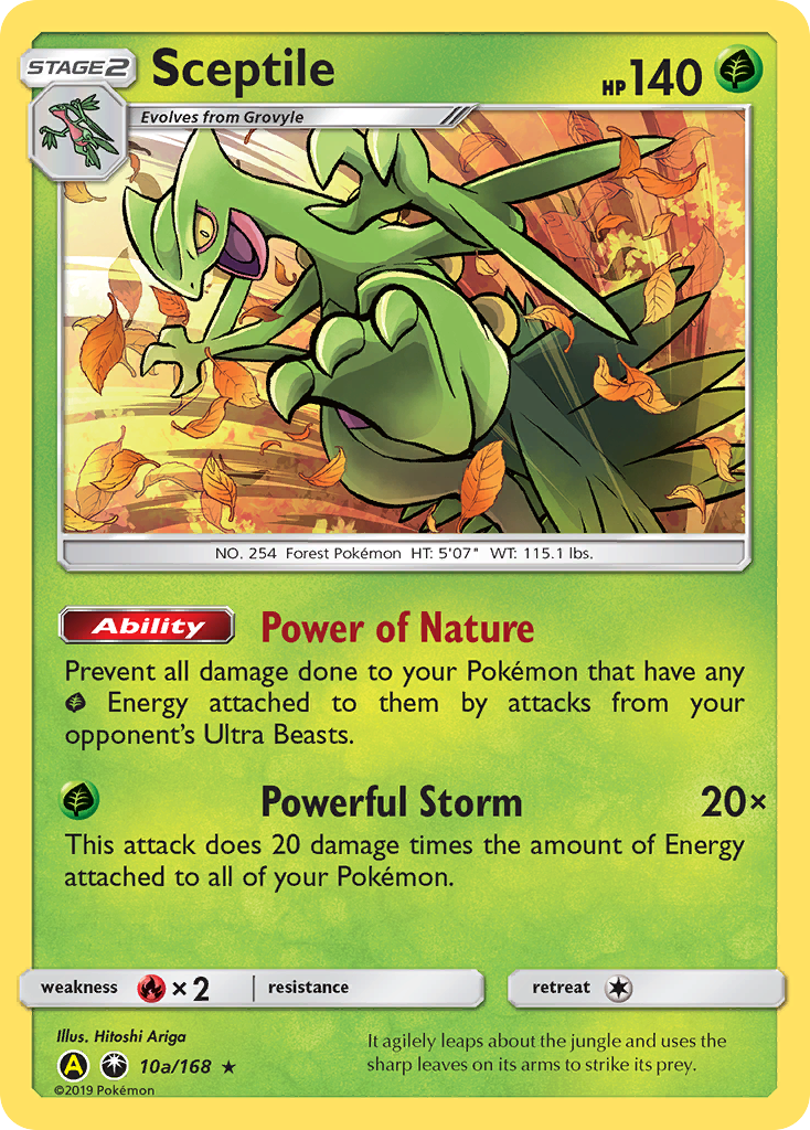 Sceptile (10a/168) [Alternate Art Promos] | Mega City Incorporated