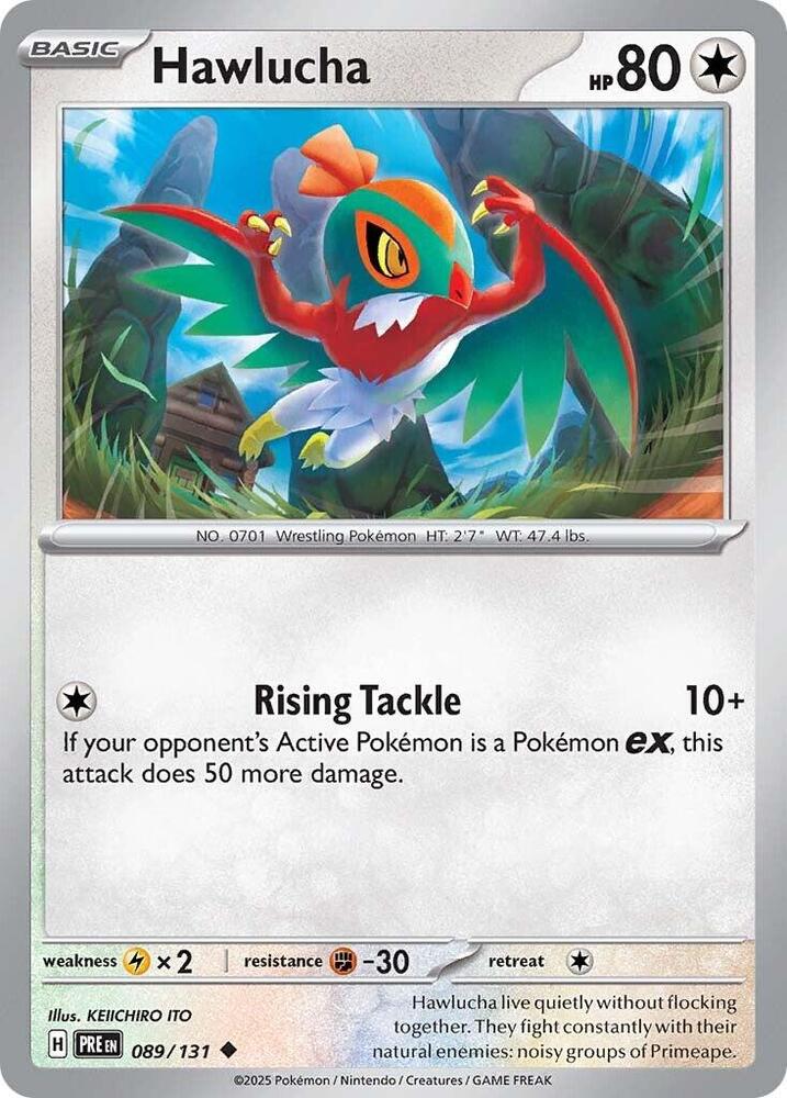 Hawlucha (089/131) [Scarlet & Violet: Prismatic Evolutions] | Mega City Incorporated