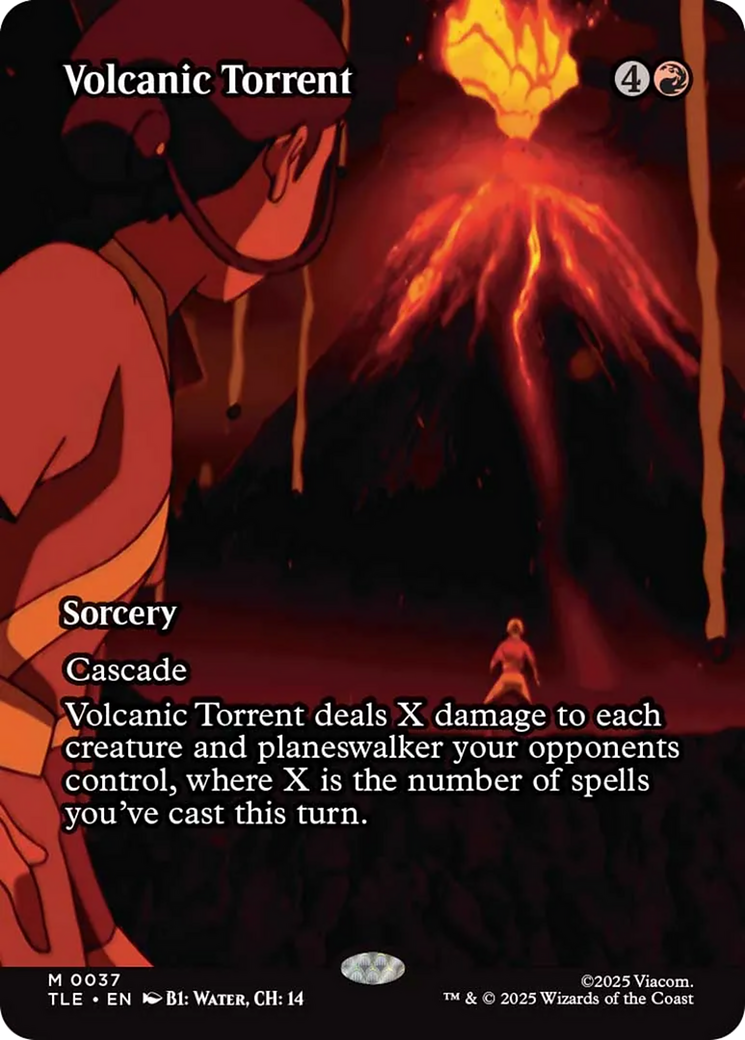 Volcanic Torrent (Borderless) [Avatar: The Last Airbender: Eternal-Legal] | Mega City Incorporated
