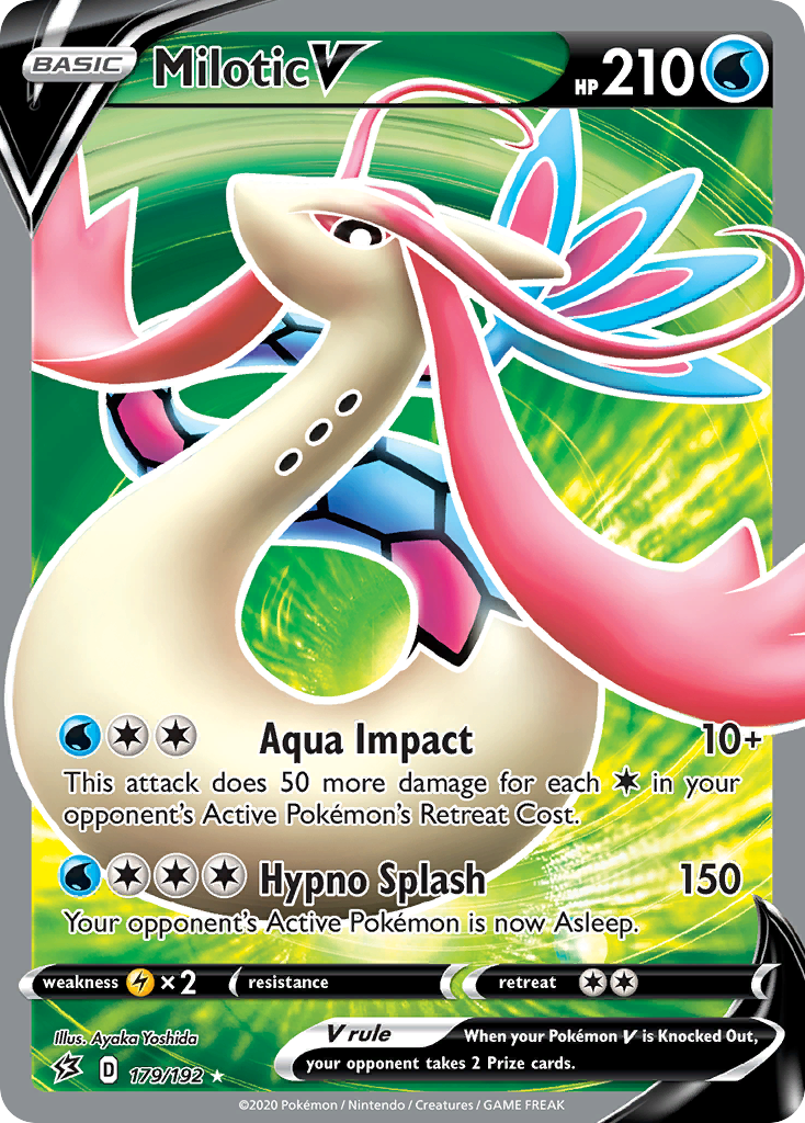 Milotic V (179/192) [Sword & Shield: Rebel Clash] | Mega City Incorporated