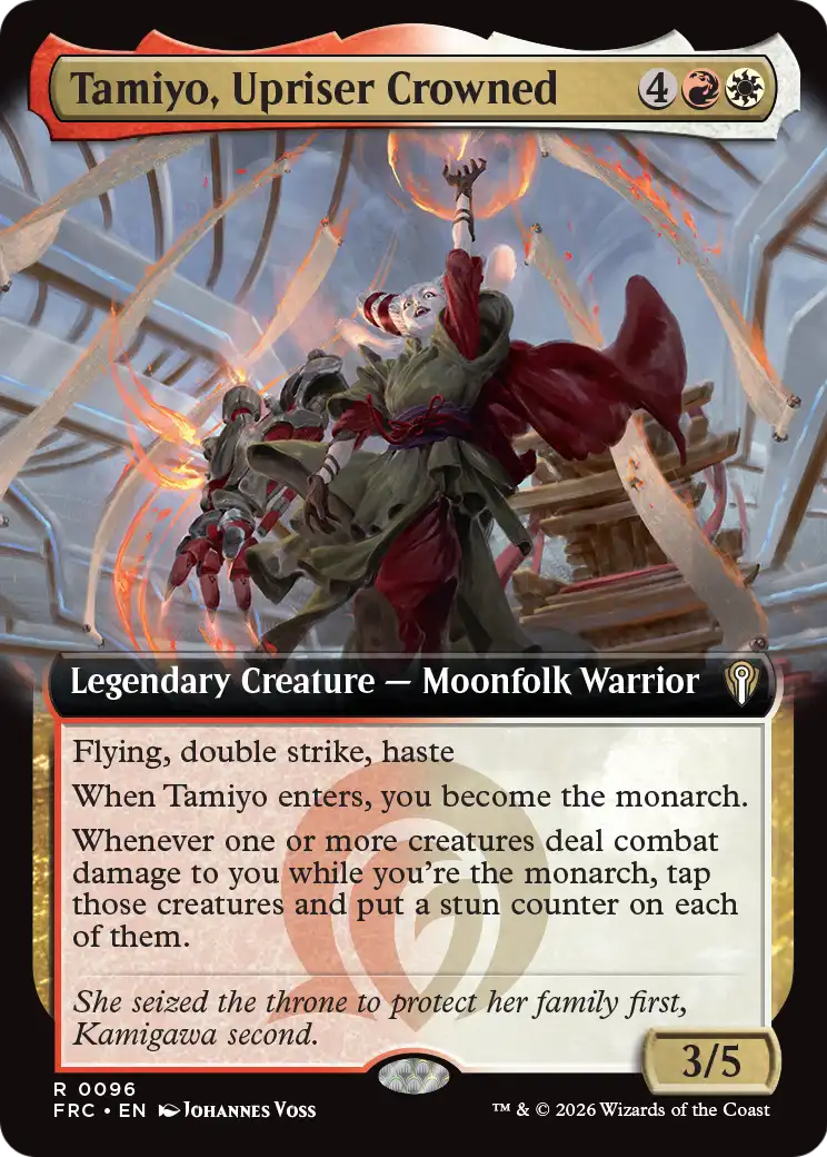 Tamiyo, Upriser Crowned (Extended Art) [Reality Fracture Commander] | Mega City Incorporated