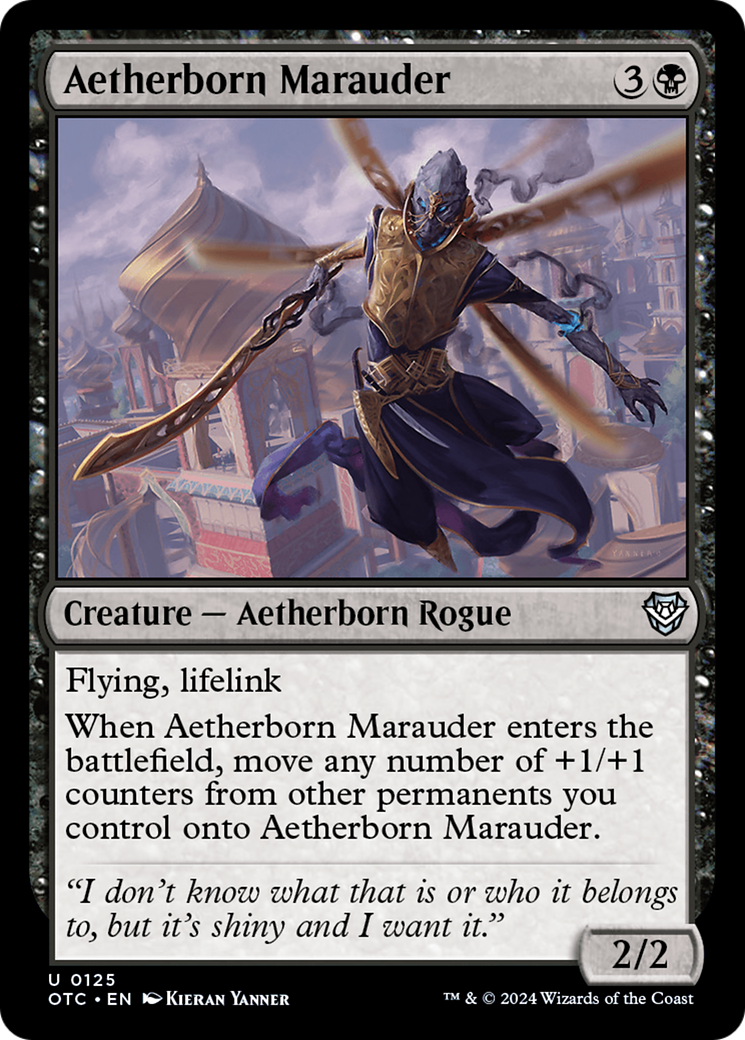 Aetherborn Marauder [Outlaws of Thunder Junction Commander] | Mega City Incorporated