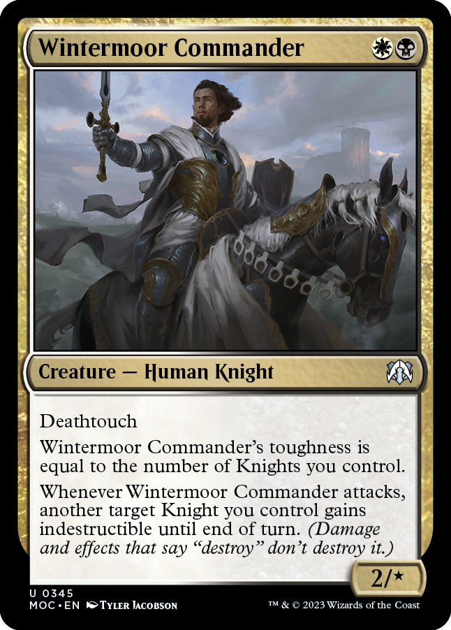 Wintermoor Commander [March of the Machine Commander] | Mega City Incorporated