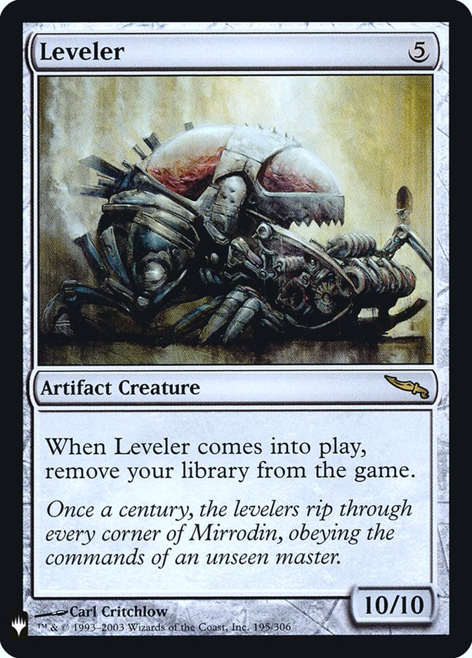 Leveler [Mystery Booster] | Mega City Incorporated