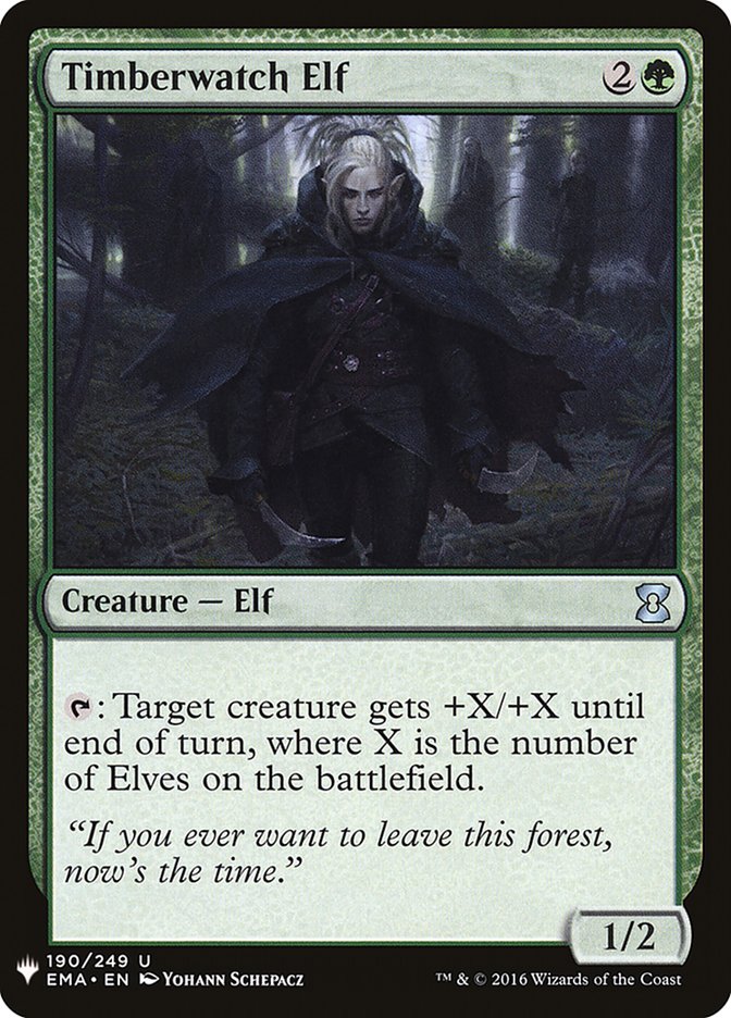 Timberwatch Elf [Mystery Booster] | Mega City Incorporated