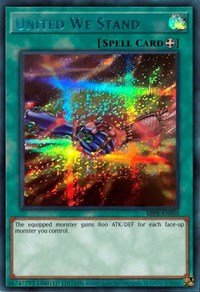 United We Stand (Blue) [SBPR-EN001] Secret Rare | Mega City Incorporated