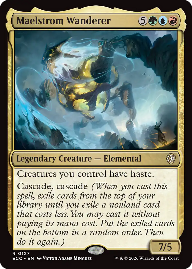 Maelstrom Wanderer [Lorwyn Eclipsed Commander] | Mega City Incorporated