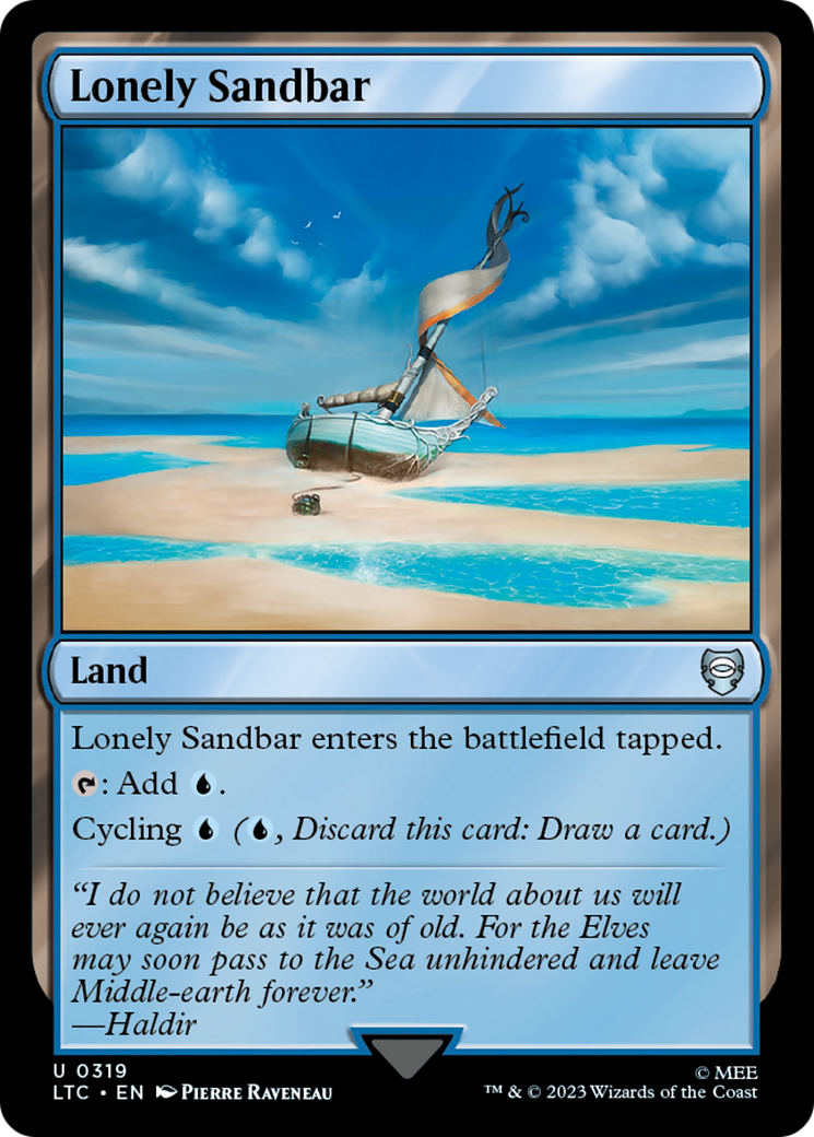 Lonely Sandbar [The Lord of the Rings: Tales of Middle-Earth Commander] | Mega City Incorporated