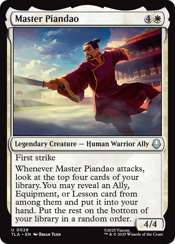 Master Piandao [Avatar: The Last Airbender] | Mega City Incorporated