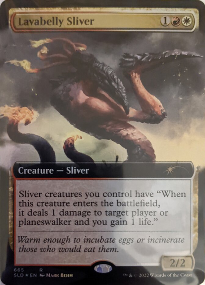 Lavabelly Sliver (Extended Art) [Secret Lair Drop Promos] | Mega City Incorporated