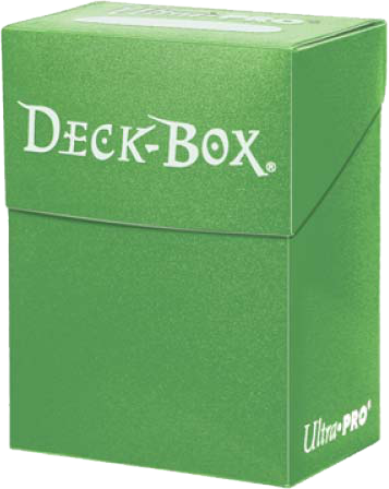 Ultra PRO Deck Box-Solid Light Green | Mega City Incorporated
