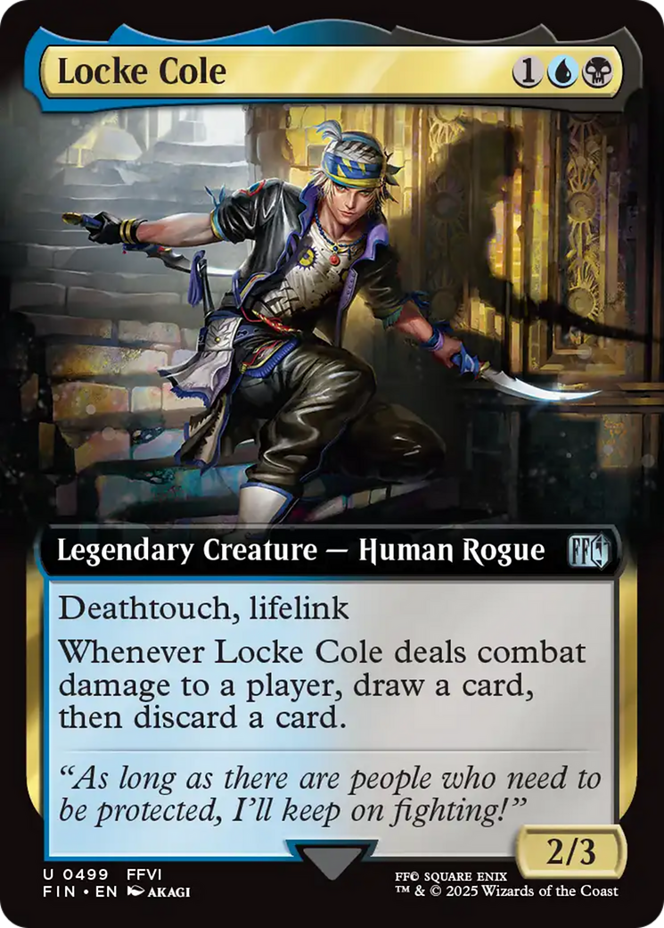 Locke Cole (Extended Art) [FINAL FANTASY] | Mega City Incorporated
