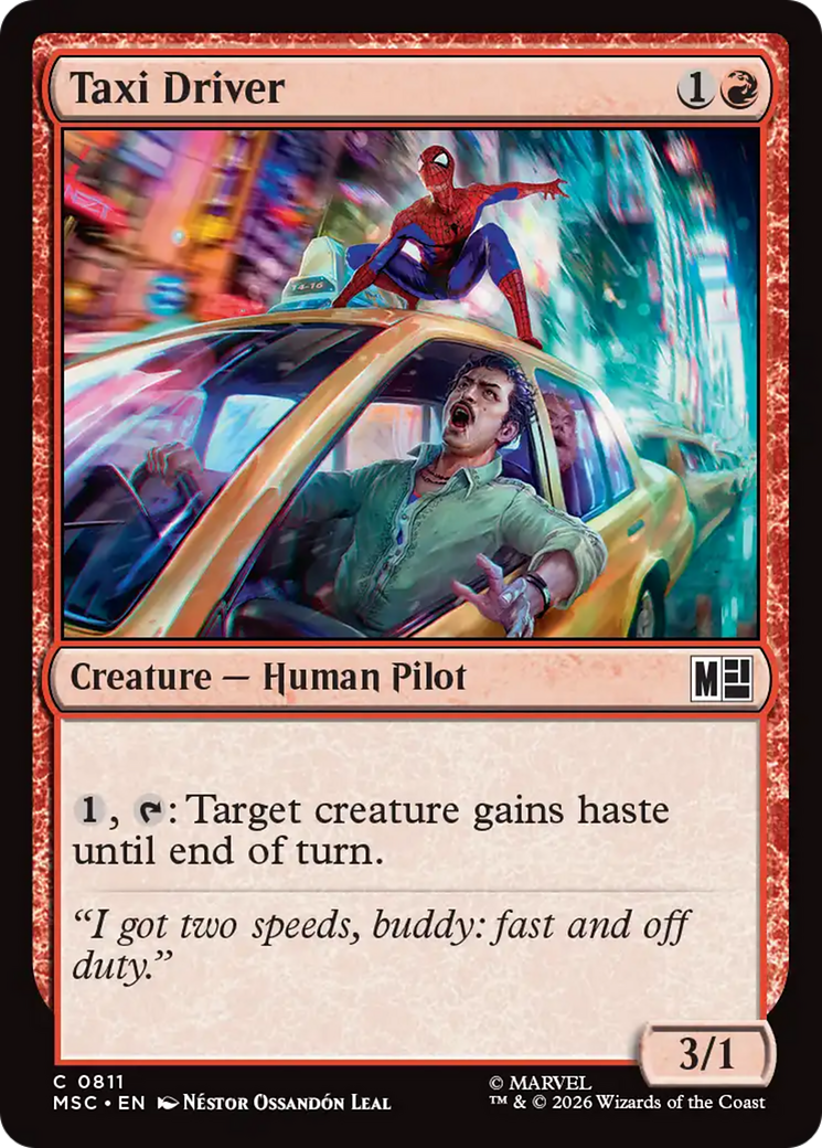 Taxi Driver [Marvel Super Heroes Commander] | Mega City Incorporated