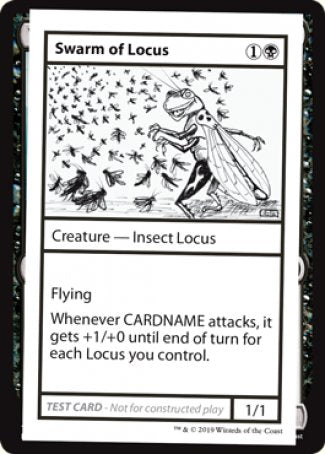 Swarm of Locus (2021 Edition) [Mystery Booster Playtest Cards] | Mega City Incorporated