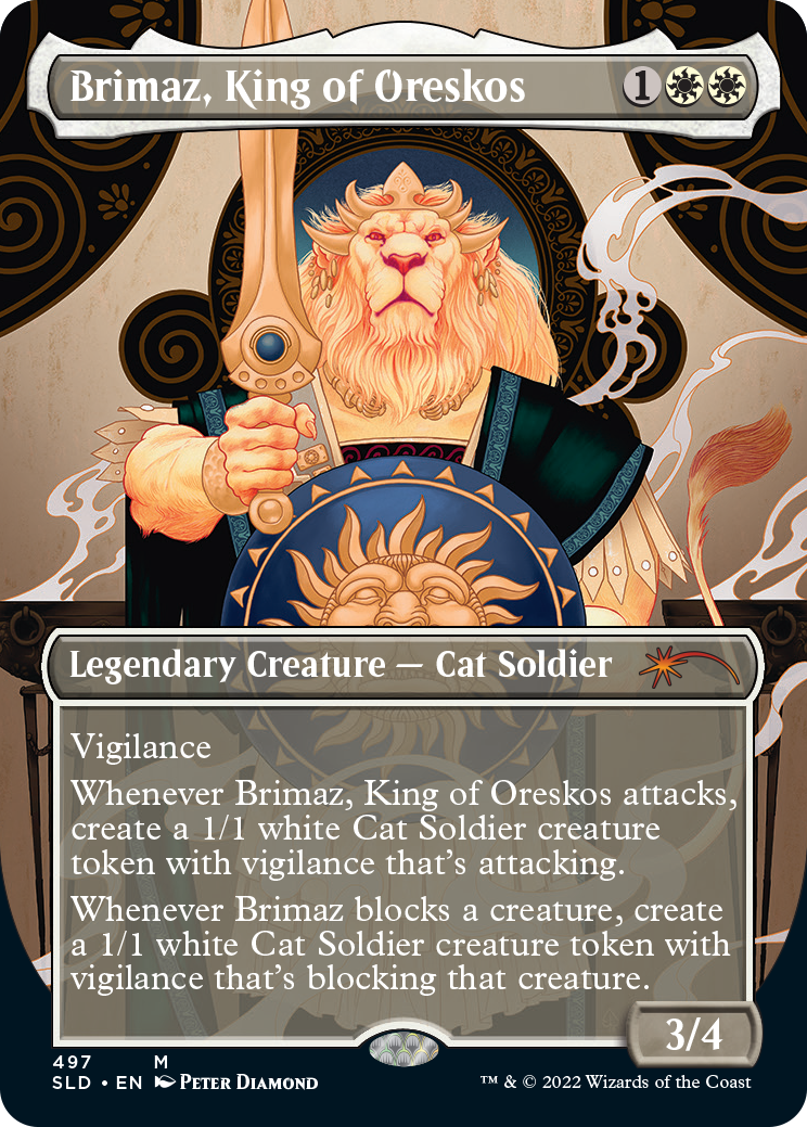 Brimaz, King of Oreskos (Borderless) [Secret Lair Drop Series] | Mega City Incorporated