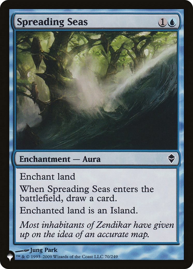 Spreading Seas [The List] | Mega City Incorporated