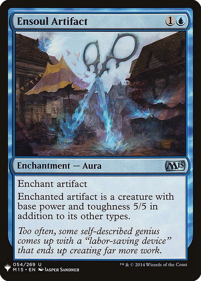 Ensoul Artifact [Mystery Booster] | Mega City Incorporated
