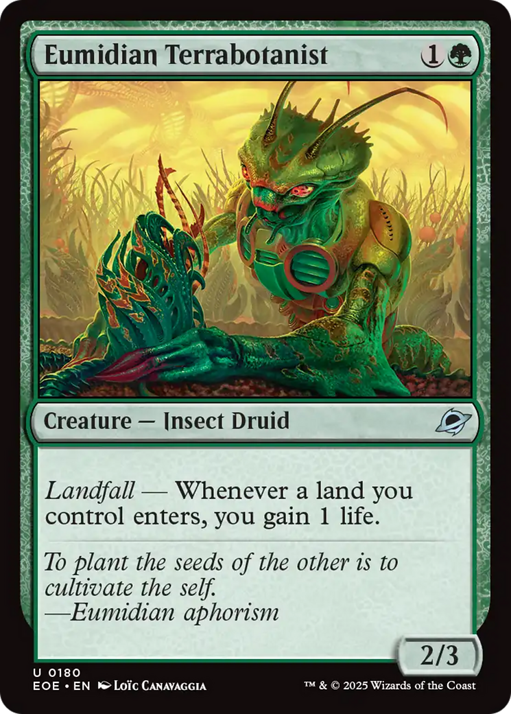 Eumidian Terrabotanist [Edge of Eternities] | Mega City Incorporated