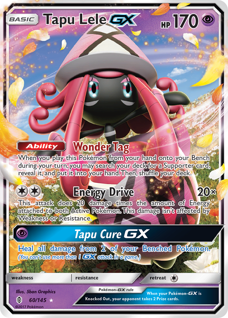 Tapu Lele GX (60/145) [Sun & Moon: Guardians Rising] | Mega City Incorporated