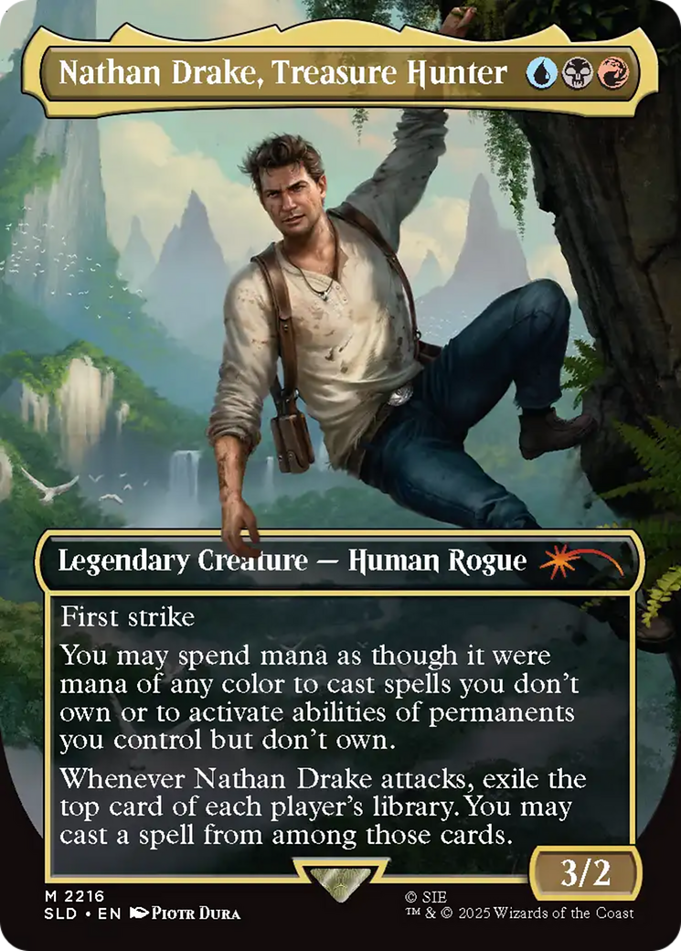 Nathan Drake, Treasure Hunter [Secret Lair Drop Series] | Mega City Incorporated