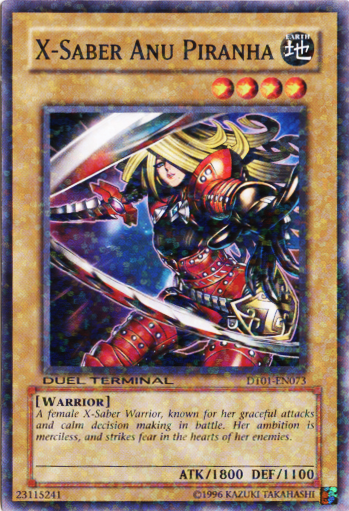 X-Saber Anu Piranha [DT01-EN073] Common | Mega City Incorporated
