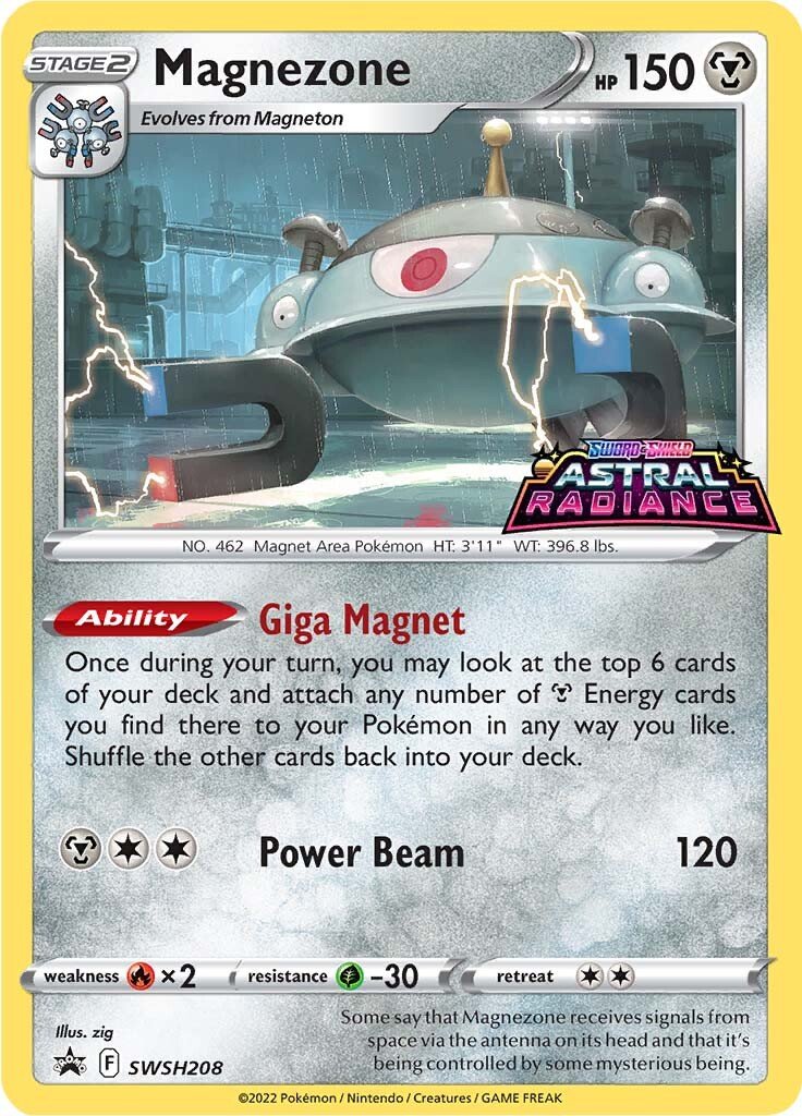 Magnezone (SWSH208) [Sword & Shield: Black Star Promos] | Mega City Incorporated