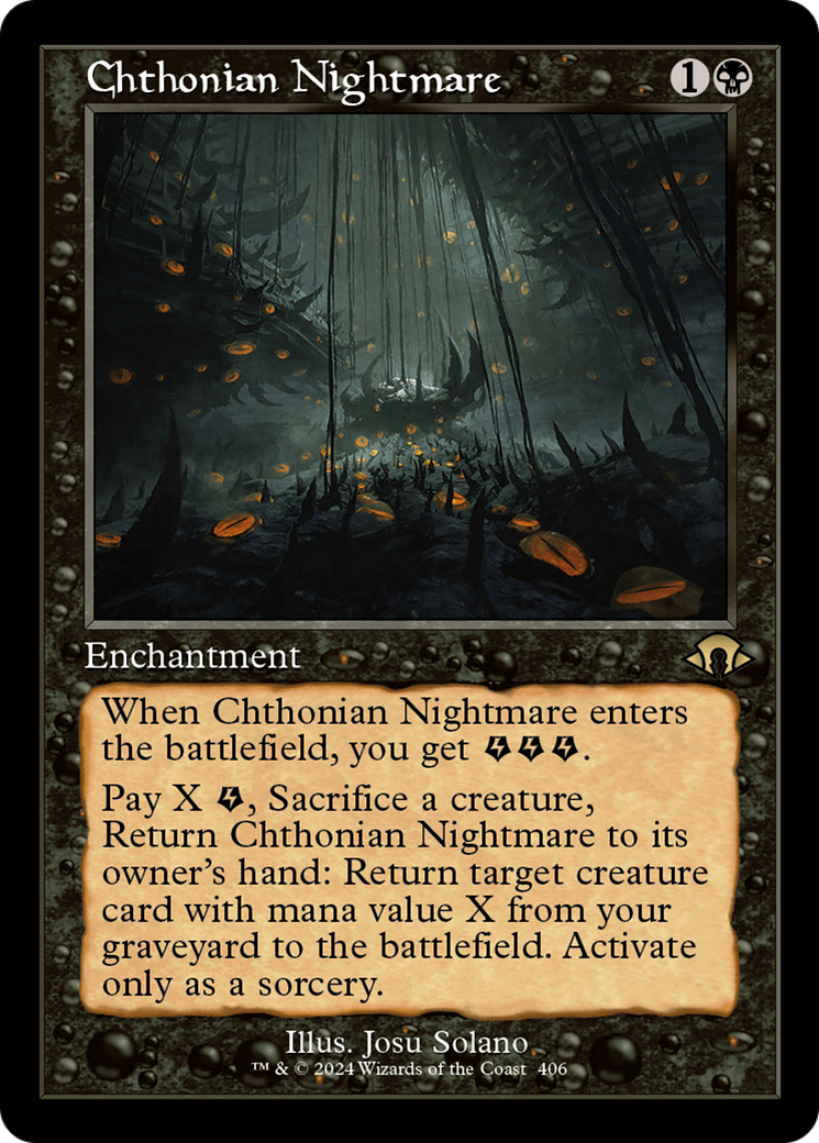 Chthonian Nightmare (Retro) [Modern Horizons 3] | Mega City Incorporated