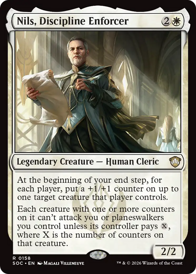 Nils, Discipline Enforcer [Secrets of Strixhaven Commander] | Mega City Incorporated