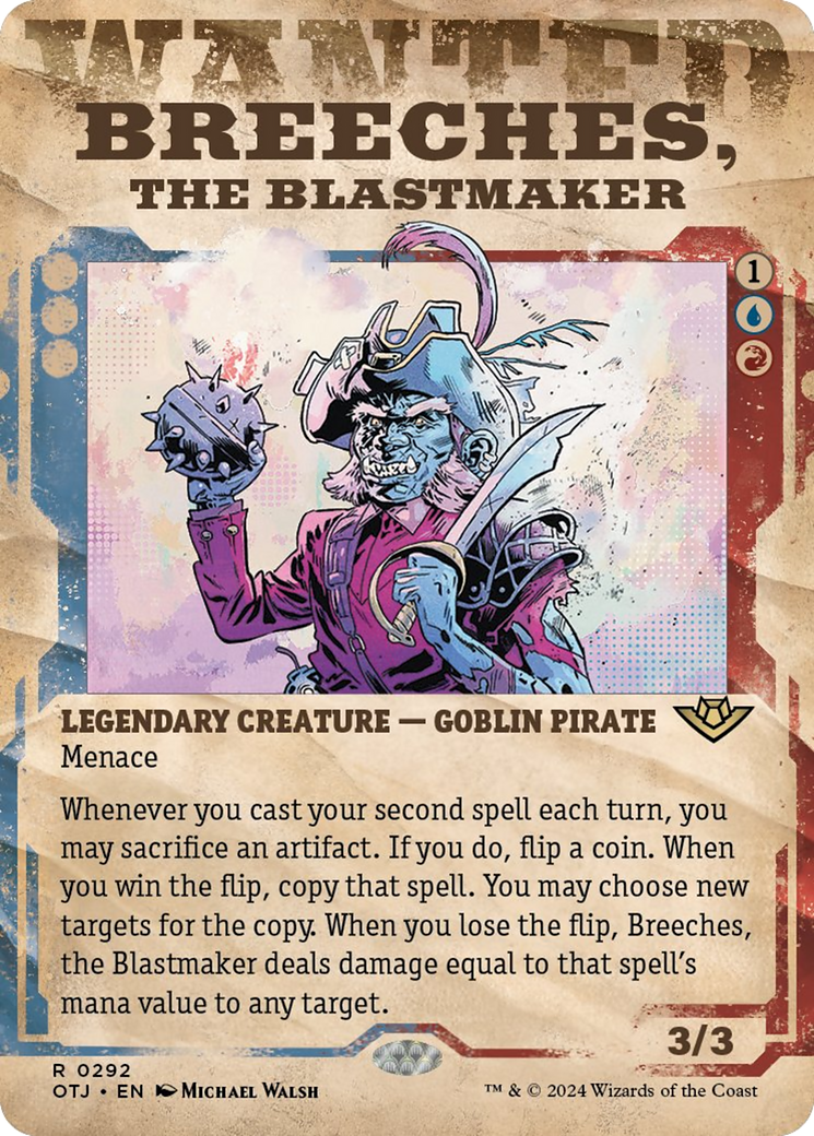 Breeches, the Blastmaker (Showcase) [Outlaws of Thunder Junction] | Mega City Incorporated